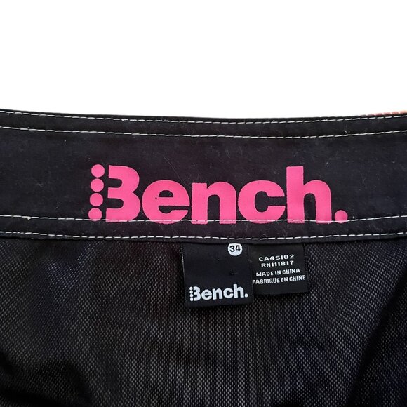 🔥 Bench City Surfers Swim Shorts 34 Pixelated Mesh Print Street Style 🏄‍♂️ - Picture 4 of 7